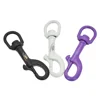 Colorful 75mm Stainless Steel Swivel Eye Bolt Snap Spring Hook For Scuba Diving Leash Flag For Diving Hook For Camping Tent 5