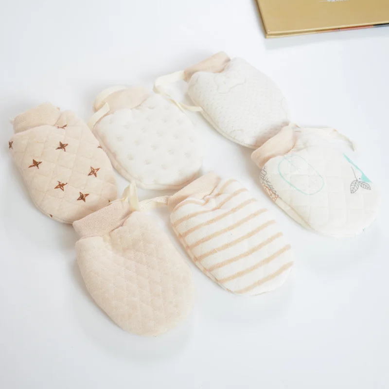 0 2Y Baby Gloves Winter Baby Anti Grab Mittens Full Finger Boys Girls Thicken Warmer Fleece Gloves Toddler Newborn Gift