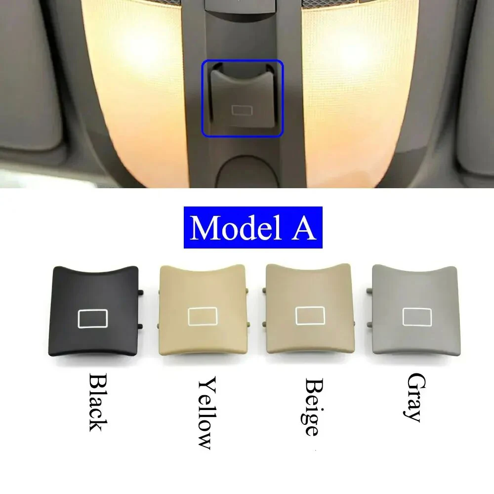 Car Sunroof Cover For Mercedes Benz W164 W251 Car Sunroof Switch Window Button Cover Trim ML GL R Class ML350 GL300 R500 16487025268K76 2005-