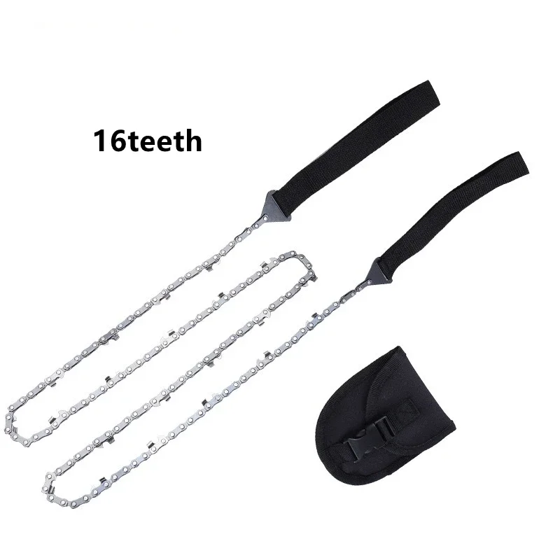Portable 36 inch hand pulled saw chain garden trimming foldingtool outdoor camping pocket saw survival 6