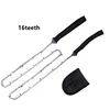 Portable 36 inch hand pulled saw chain garden trimming foldingtool outdoor camping pocket saw survival 6