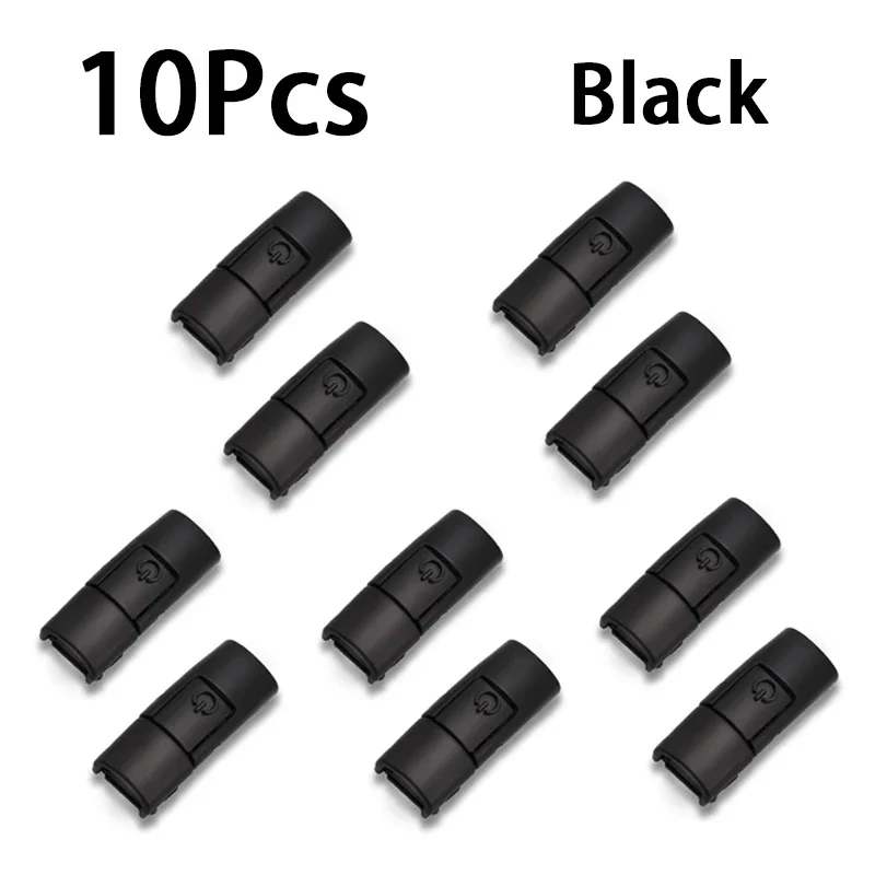 10 Stücke NEUE Bunte Metall Schnürsenkel Clip Drücken Schnalle Schnürsenkel Drücken Schloss Schuhe Zubehör AF1 Turnschuhe Kits Metall Schnürsenkel Schnalle – Detail 6