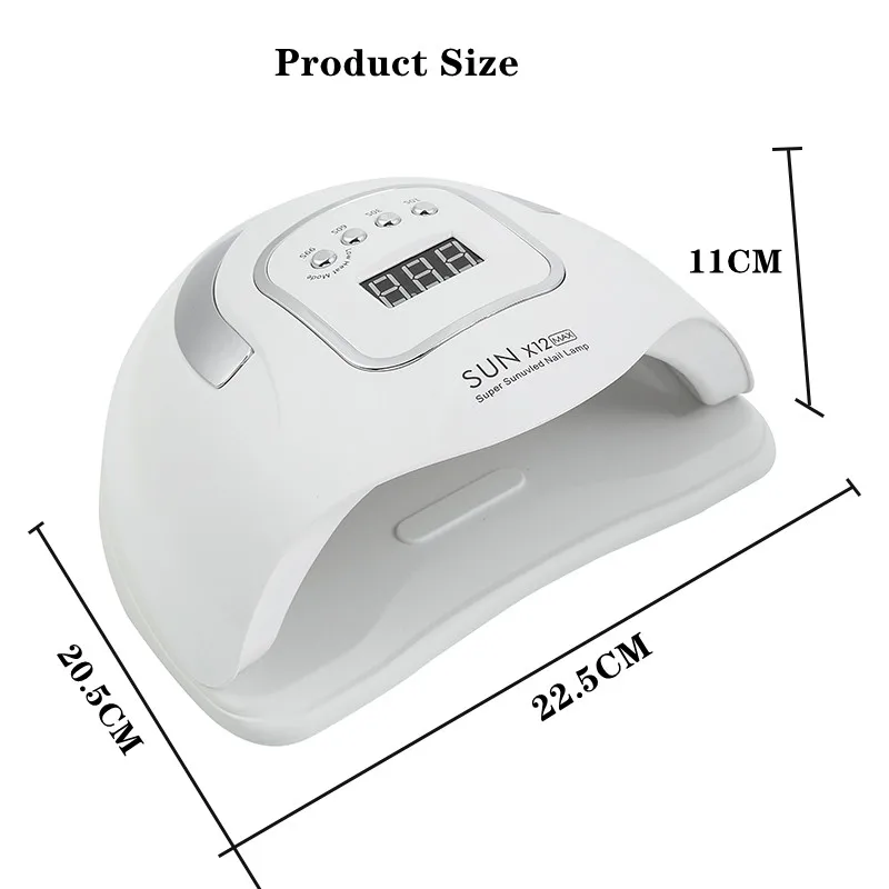 280W SUN X12MAX UV LED Nail Lamp - 66 LEDs