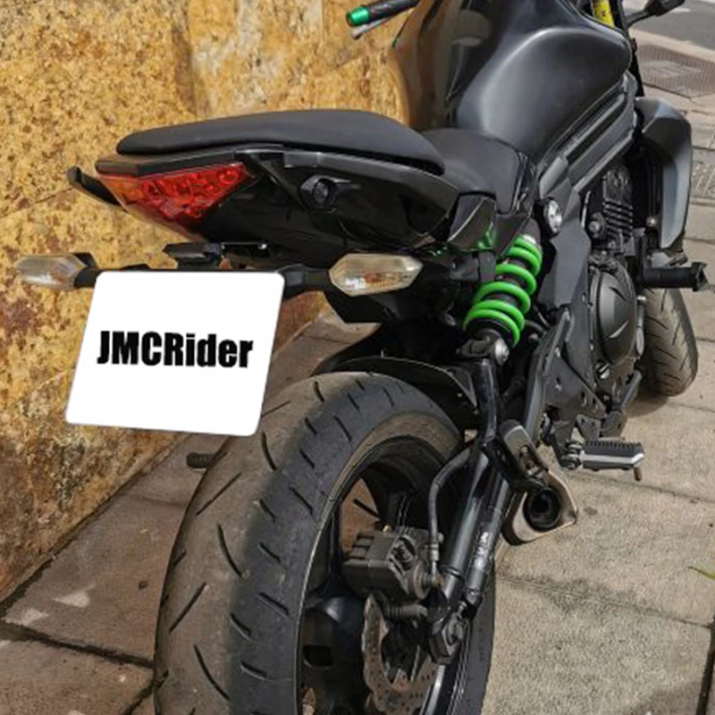 License plate holder motorcycle license plate holder for Kawasaki ER6-N ER6-F Ninja 650 650R Faired ER-6N ER6N ER6F ER-6F motorcycle tail tidy license plate holder fender eliminator