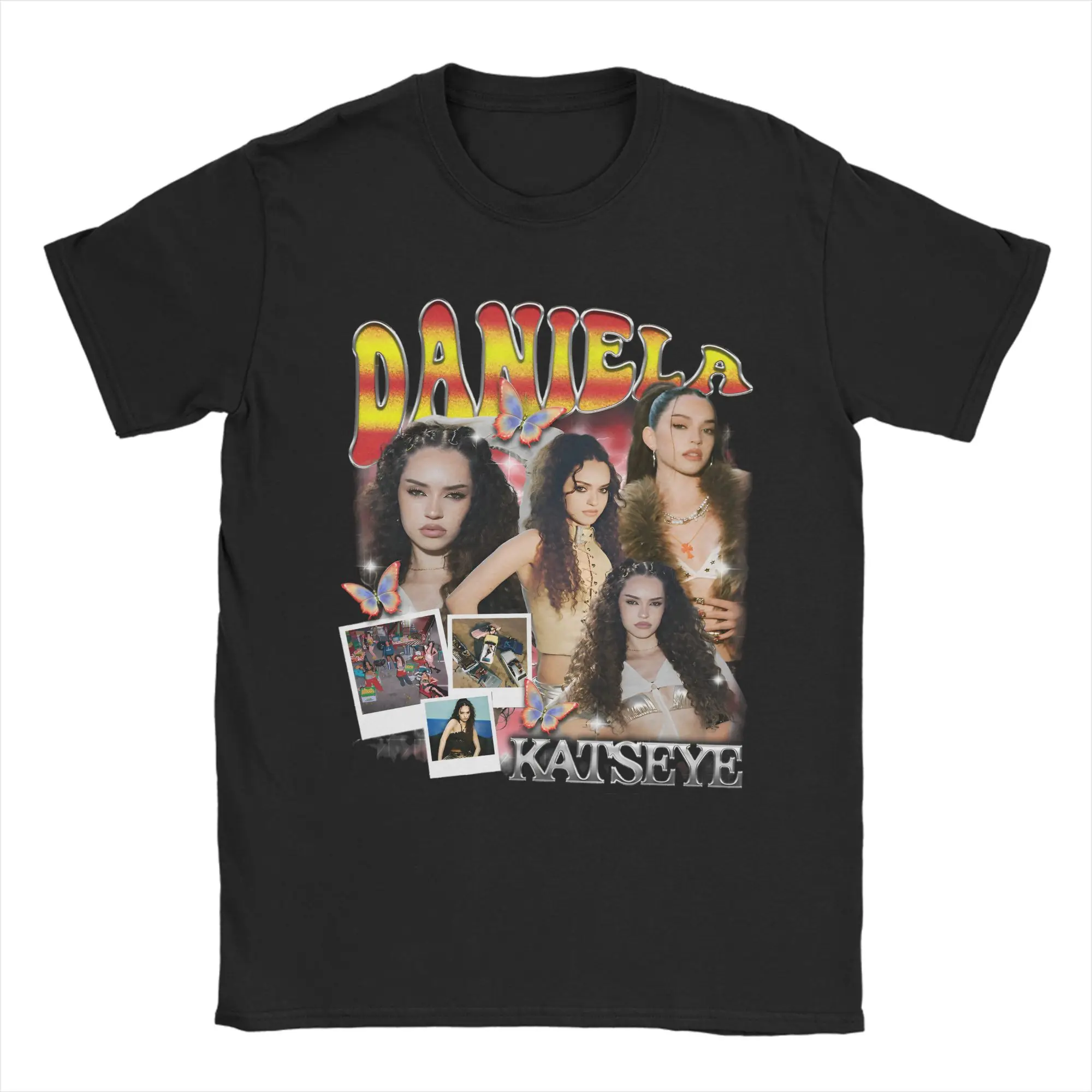 Daniela Katseyes Gnarly T-Shirts, 100 % Baumwolle, tolle T-Shirts, Rundhalsausschnitt, Soft is Strong Album Tees, kurzärmelige Kleidung, große Größe