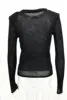 2024 Autumn Winter Female Sweater Perspective Knitwear Pullover For Women Elegant Soft O Neck Long Sleeve High Street Outwear 6