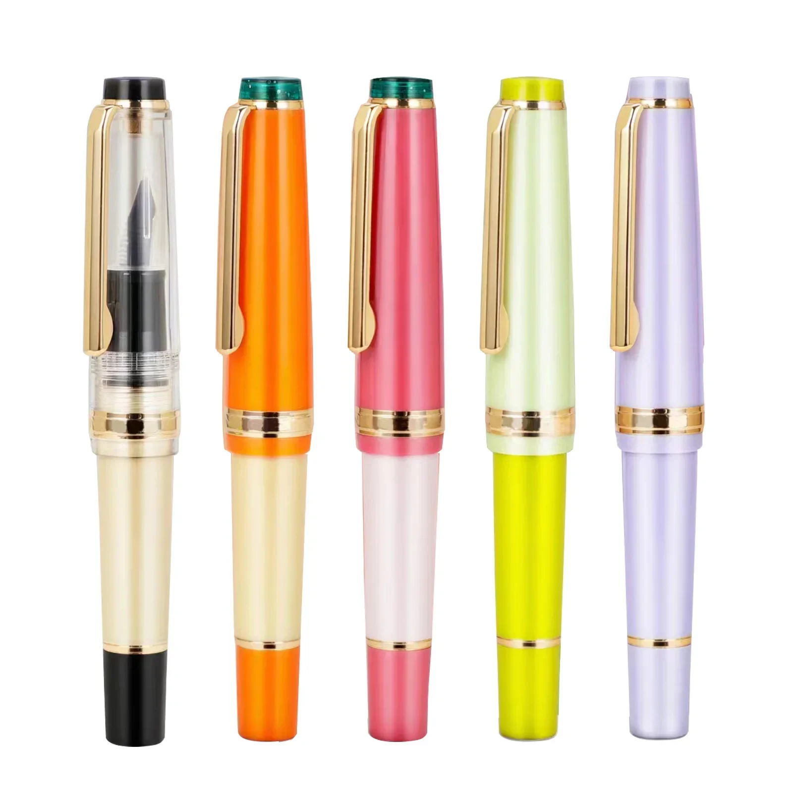 New jinhao 82 mini fountain pen Acrylic Smooth ink pens office business signature school writing supplies Beautiful Xmas gift vintage book shape memo pads mini tearable writing paper message note pads kawaii stationery pocket notebook office supplies