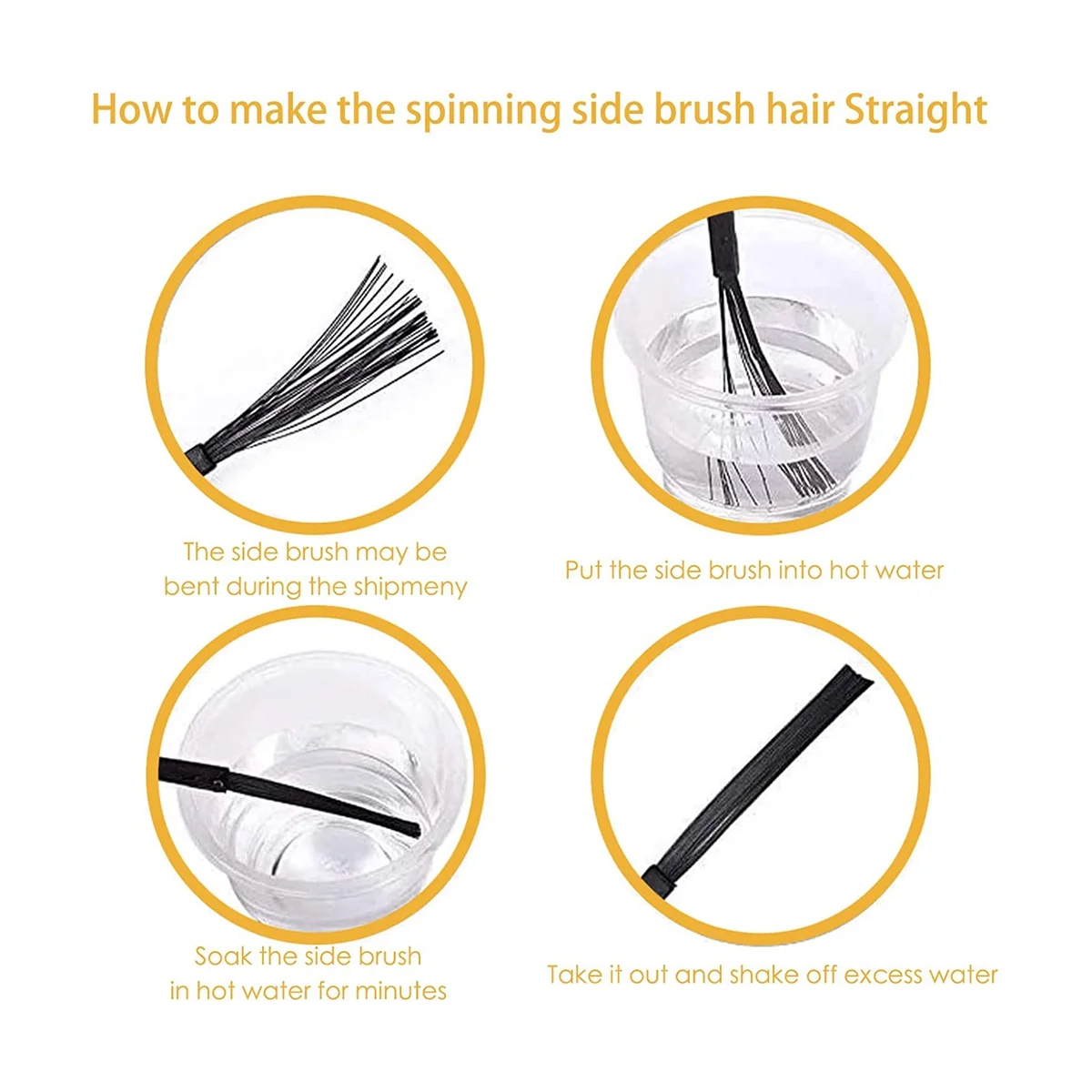 For DEEBOOT OZMO T8+ / T8 / T8 Max DEBOT N8+ N8 Plus N8 Pro Spare Parts Main Side Brush