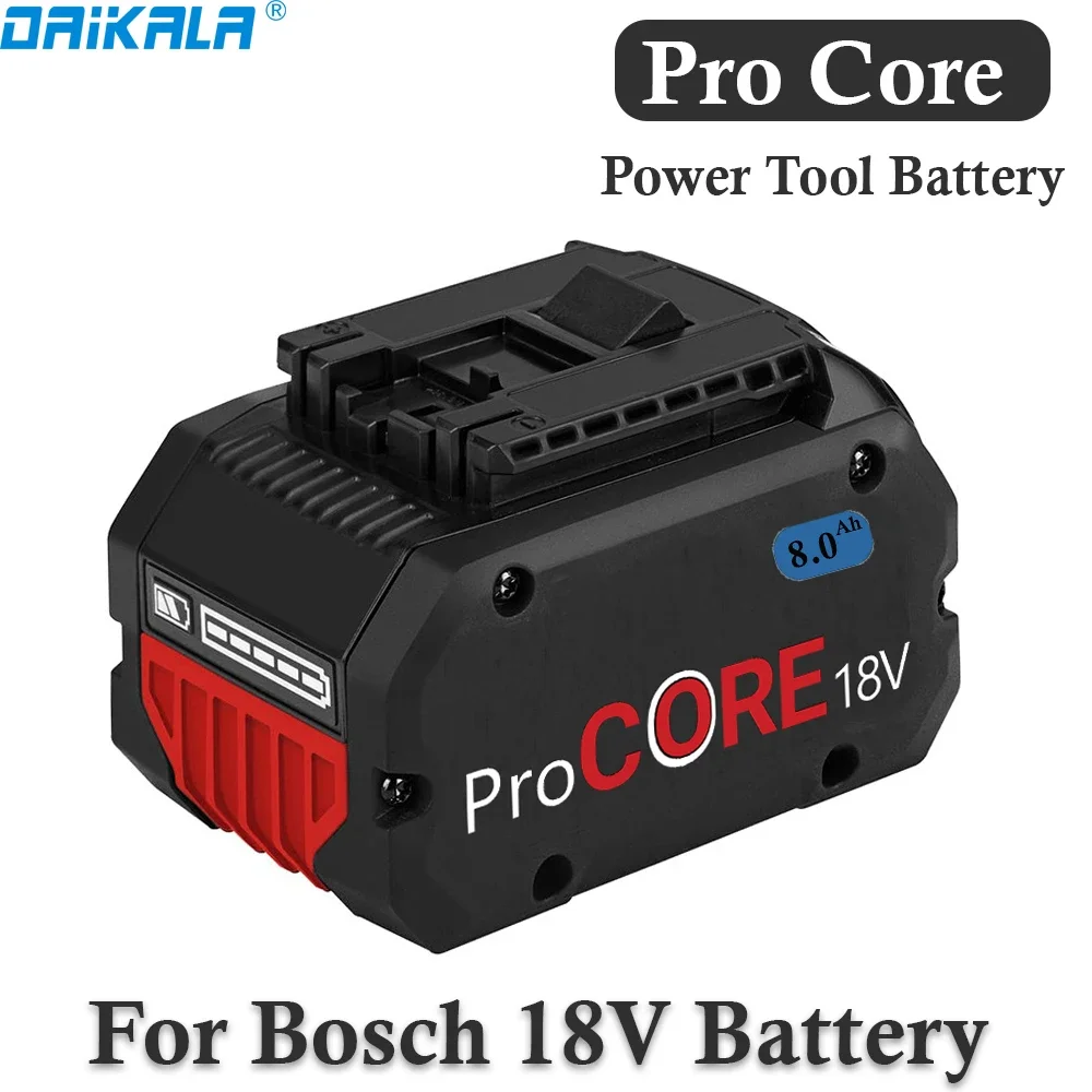18V 8Ah/10Ah ProCORE Ersatz Batterie für Bosch 18V Professionelle System  Cordless Werkzeuge BAT609 BAT618 GBA18V80 21700 Zelle