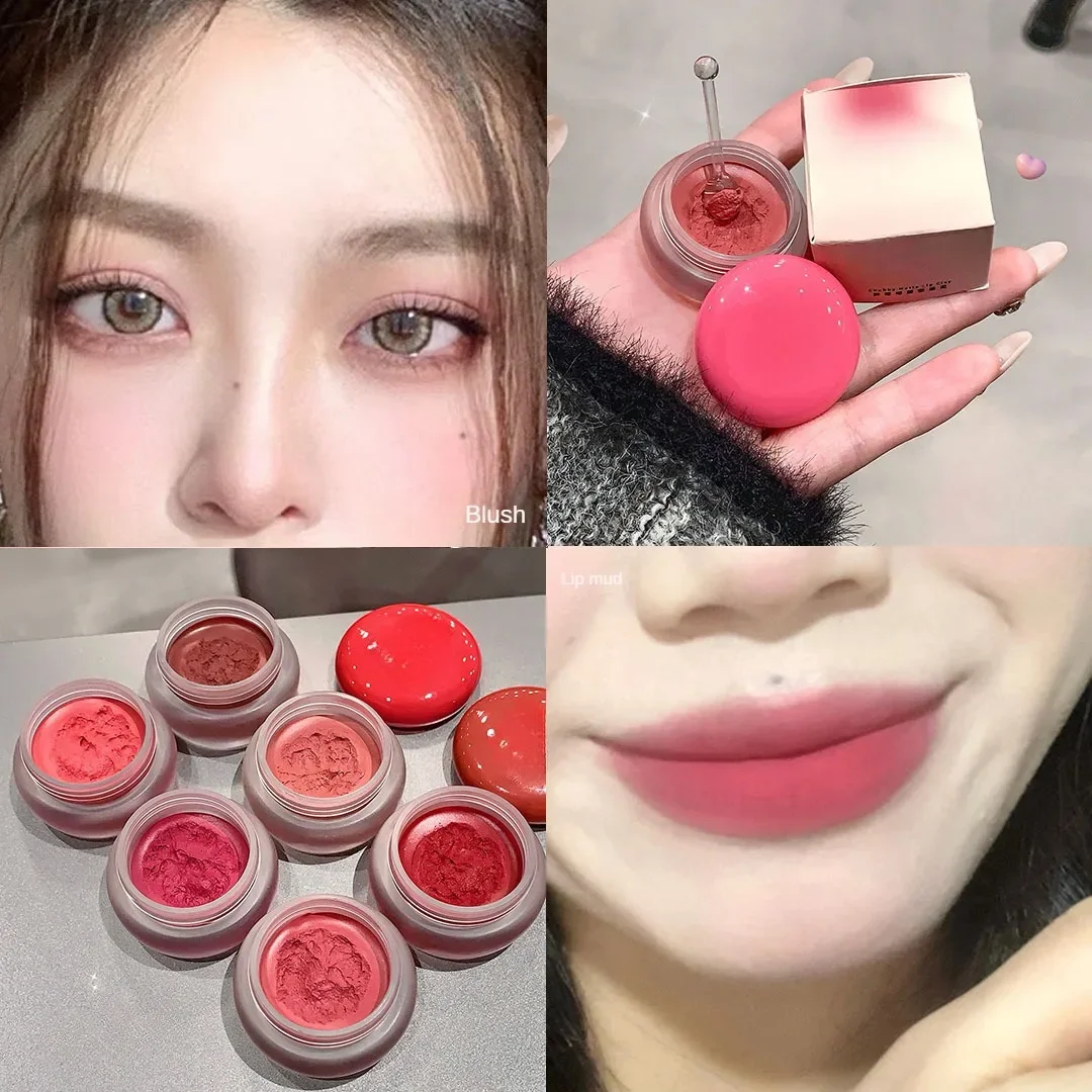 Matte Mud Blush And Lipstick Waterproof Long-lasting Lip Tint_voghion.com
