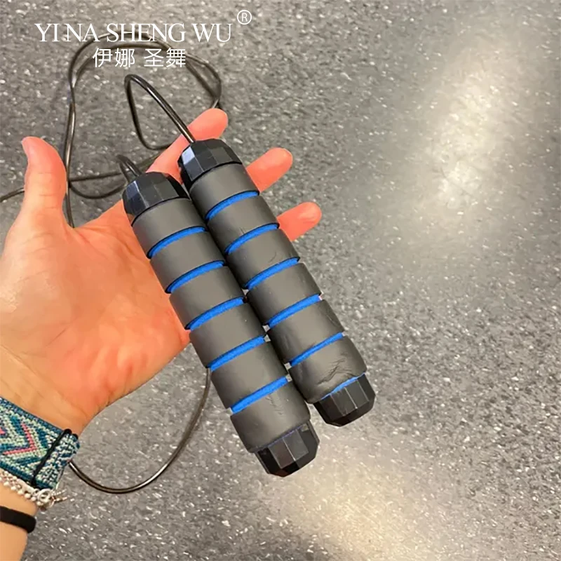 Jump Rope Rapid Speed Jump Rope Steel Wire Exercise Skipping Rope Adjustable Jumping Fitness Workout Training Home Sport Equipment
