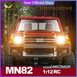 2023 New Spot Mang Niu Mn82/LC79 1:12 Remote Control Land Patrol Pickup Four-wheel Drive Model Toyoya Adult Best Toy Gift