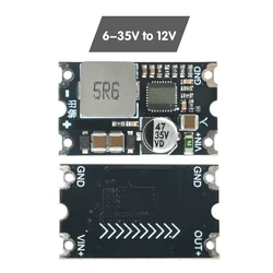 Compact DC - DC Buck Power Converter Module, 8A Output, Adjustable Voltage Step - Down (12V)