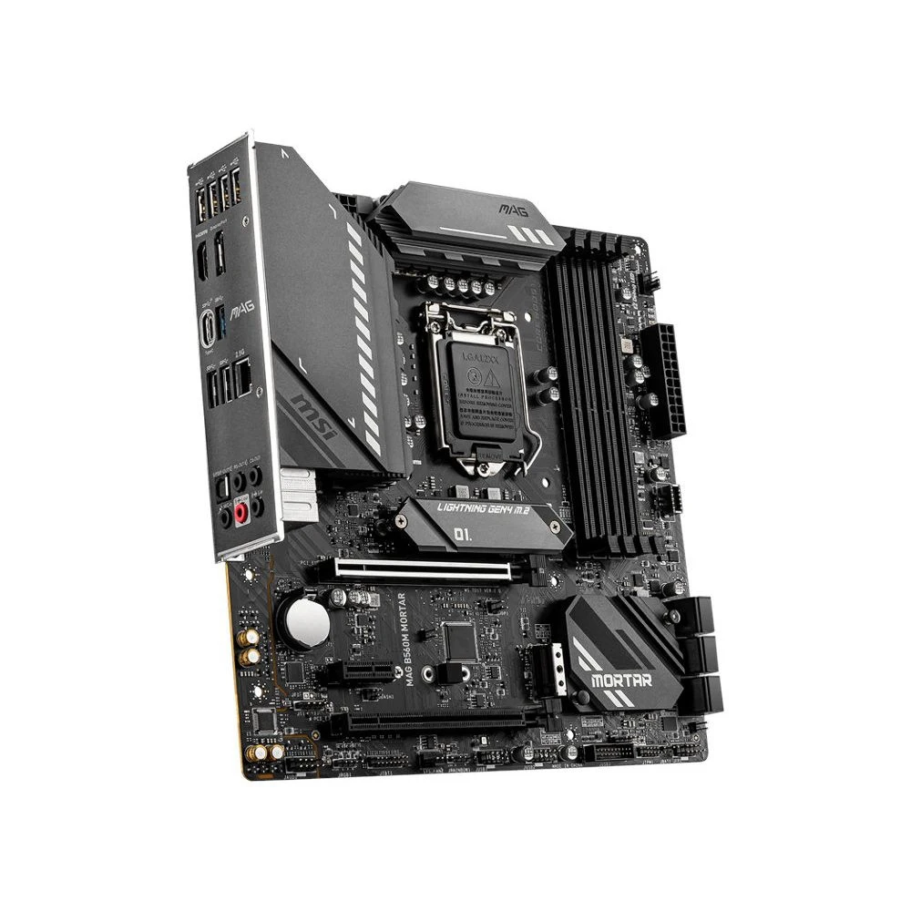 Motherboard MSI Mortar B560M MAG Electronics for computer office equipment spare parts laptop Motherboards Components |