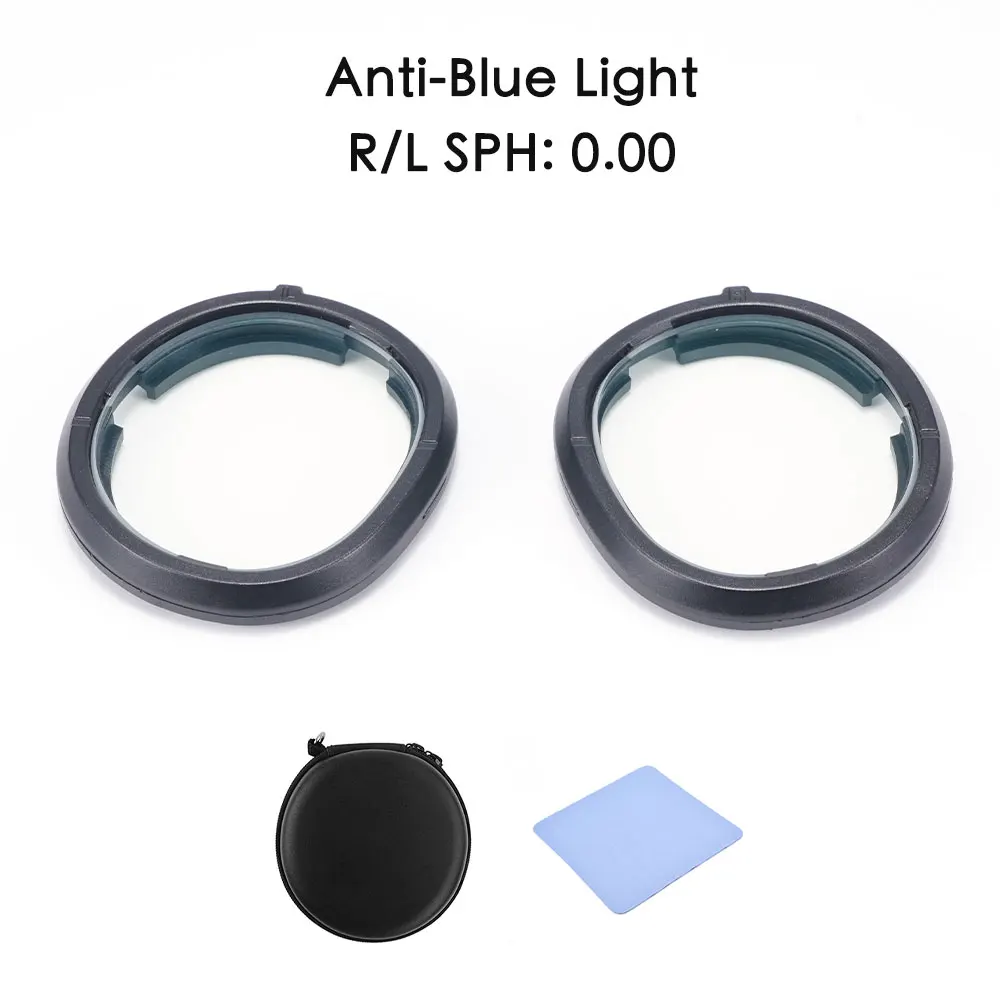 メタクエスト 3 レンズ用処方レンズ、VR メガネ近視アンチブルー磁気