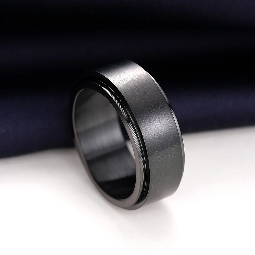 stainless steel ring Stainless Steel Rings for Men Accessories Men's Simple Band Rings