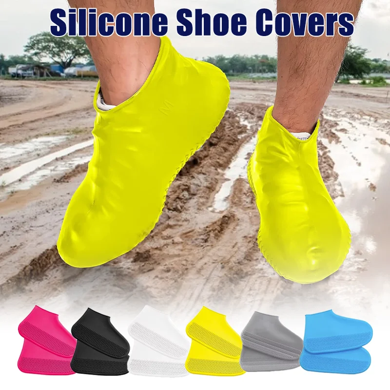 Couvre-chaussures De Pluie Vélo ComfiTime - Imperméables, Antidérapants - Taille L