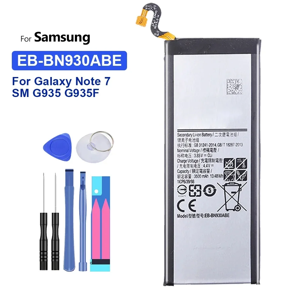 Batteria Di Ricambio Eb-Bn930Abe Per Samsung Galaxy Note 7 Note7 Batteria Ricaricabile Per Telefono