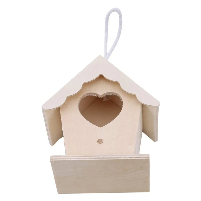 WNJD Maison pour colibri - Maison en bois pour colibri à suspendre à  l'extérieur, 2/3 maisons pour colibris pour l'extérieur pour nidifier (3  pièces/1