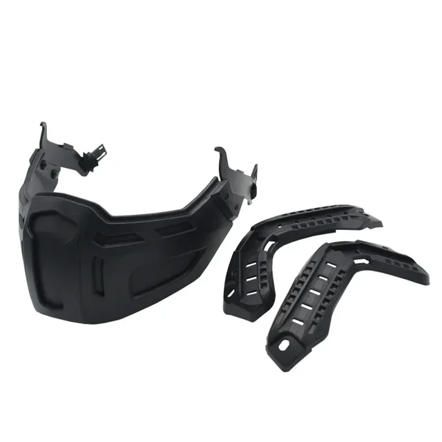 Ensemble Masque Tactique Et Casque Airsoft - Lunettes Intégrales Transparentes, Double Mode, Adapté CS Et Jeux Extérieurs