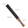 Leather Riding Crop Horse Whip Leather Paddle With Anti-Slip Wooden Handle Riding Crop For Horses Outdoor Lash Supplies 5