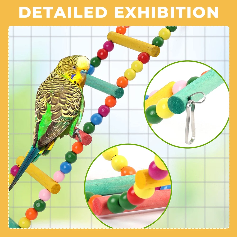 11Pcs Bird Cage Toys 3