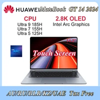HUAWEI MateBook GT 14 Laptop 2024 Ultra 9-185H/Ultra 7-155/Ultra 5-125 Notebook 14.2-inch 2.8K OLED Touchscreen 140W AI 3D 1