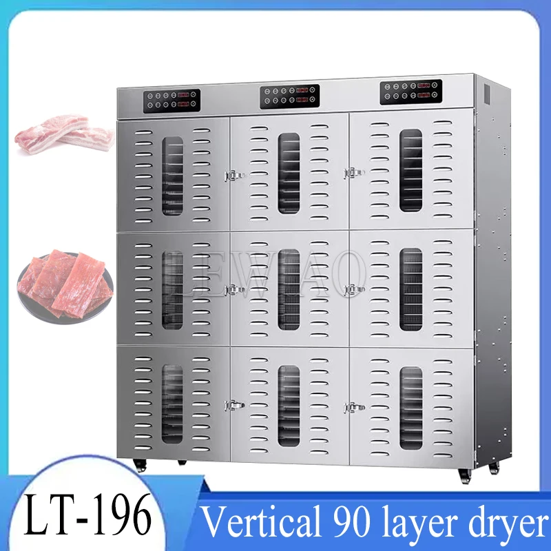 

90 Layers Fruit Dryer Electric Meat Drying For Vegetables Food Dehydrator Drying For Vegetables Fruit Drying Machine