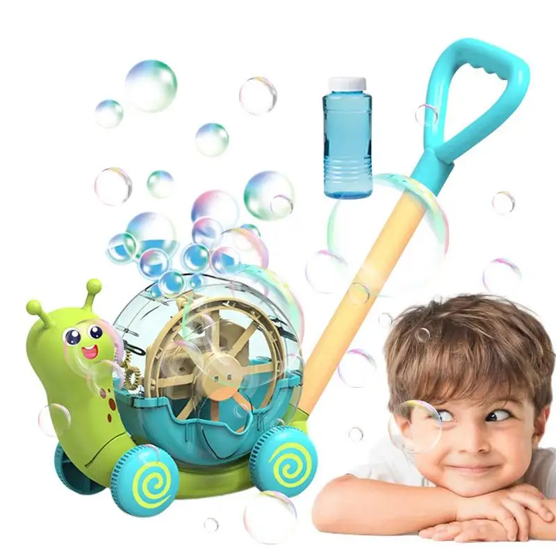 

Kids Bubble Maker Machine Bubble Lawn Mower Electric Blower Fun Gardening Push Toy With Bubble Blower Maker Party Games Kids