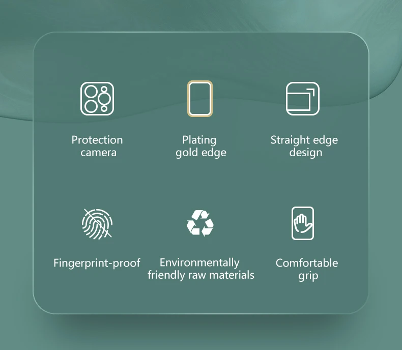 Custodia per telefono con bordo placcato quadrato per IPhone 15 11 12 13 14 Pro Max Mini Plus Custodia protettiva morbida in silicone tinta unita_voghion.com