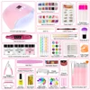 Nail Kit for Beginners Full Acrylic Manicure Kit with Drill and UV Light Nail Extension DIY Complete Starter Kit 2