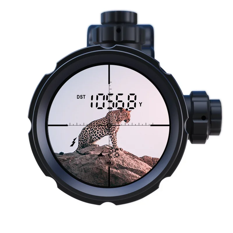 1000GS High Quality HYF 6x42 Build -in Rangefinder Scope Hunting 2000m Rangefinder Scope
