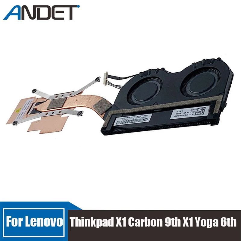 

Новый оригинальный вентилятор для Lenovo Thinkpad X1 Carbon 9th X1 Yoga 6th 2021, аксессуары для охлаждения процессора ноутбука 5H40W36672