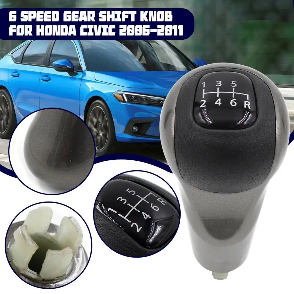 

Gear Shifter Stick Reliable Perfect Match Durable Manual 5/6-Speed Shift Knob Level Stick