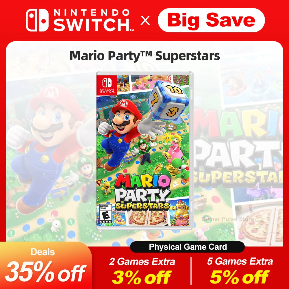 Mario-Party-Superstars-Nintendo-Switch-Game-Deals-100-Official-Original ...