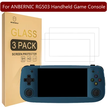 Mr.Shield ANBERNIC RG503 Handheld Game Console, 강화 유리, 9H 경도 일본 유리, 3 팩