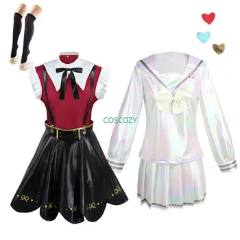 Needy Streamer Overload KAngel Women Blue Dress Party Carnival Halloween Cosplay Costume