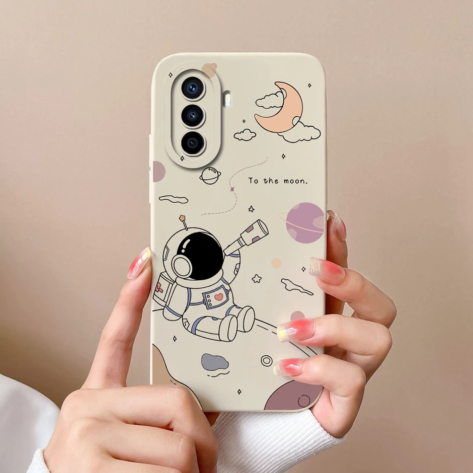 Matte Shockproof Silicone Butterfly Cartoon Back Cover