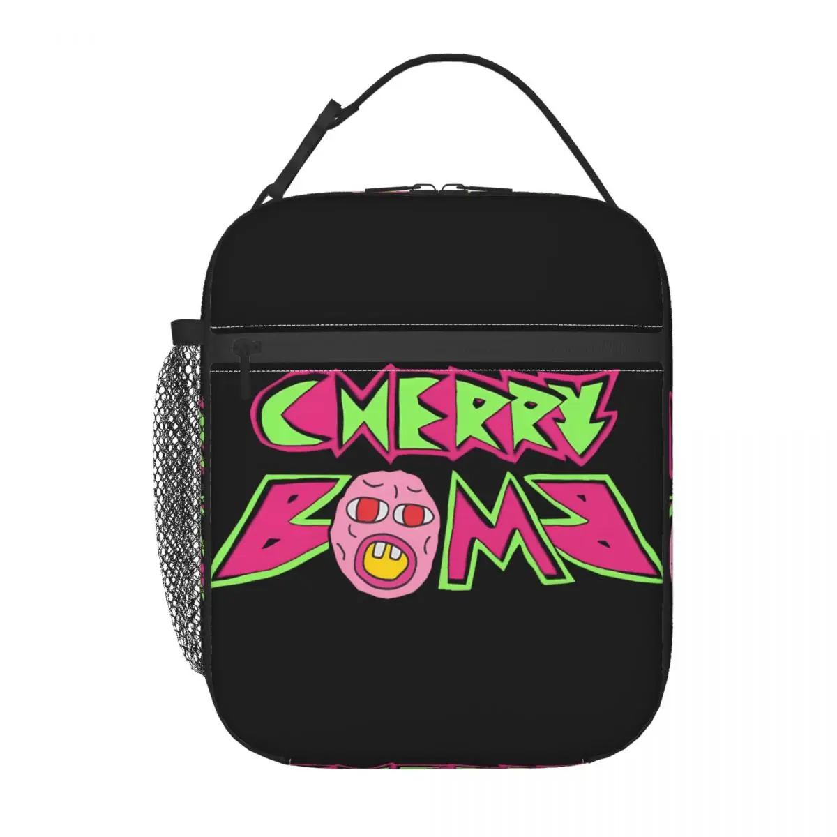 Cherry Bomb Insulated Lunch Bag Tote Food Handbag