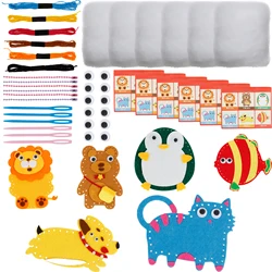 Creative Kids DIY Felt Sewing Craft Kit - Fun & Educational Beginner's Set (Style 1)