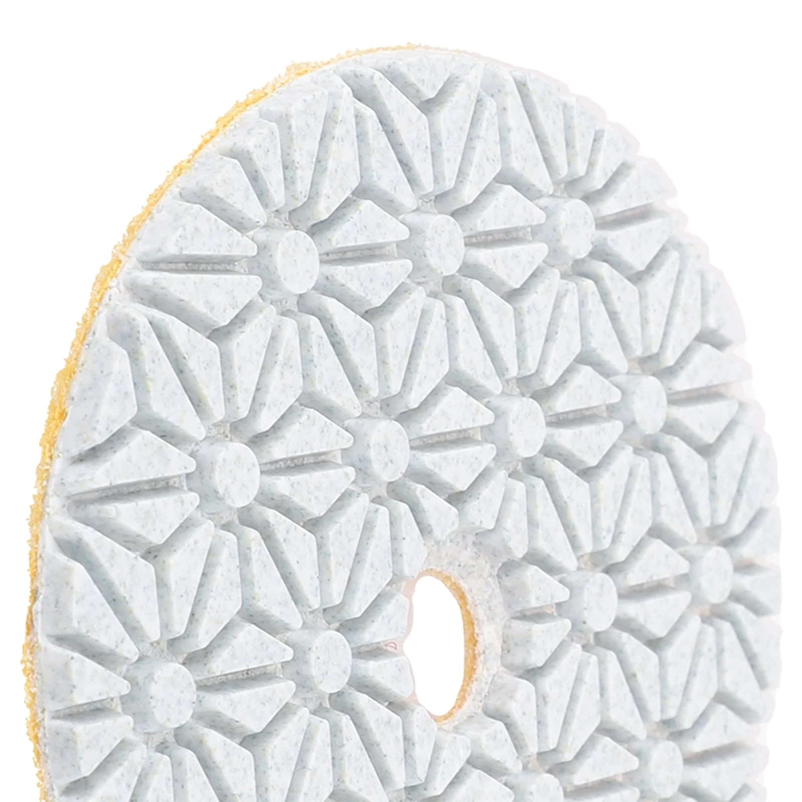 1 STÜCK 4 Zoll 100 mm Trocken-/Nass-Diamant-3-Stufen-Polierpads Granit Beton Marmor Polieren Verwendung Schleifscheiben-Set Elektrowerkzeuge – Detail 9