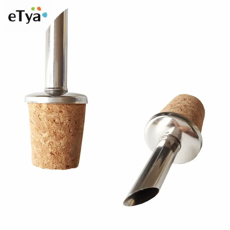 Bottle Wooden Cork Stopper Dry Red Wine Pourers Oil Beer Champagn Flask Bottle Spout Plug Household Cellar Bar Tools 60cm