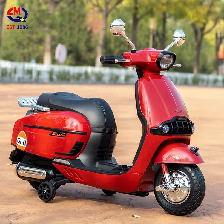 New Model LED Flashing 2 Wheels with Music Kids Baby Electric Motorcycle for Children