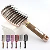 1pcsDetangle Hairbrush Women Hair Brush Massage Comb Anti Klit Brushy Haarborstel Scalp Curly Combing Brushes Hairdressing Tools 6