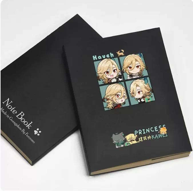 Anime Genshin Impact Kaveh  Diary School Notebook Paper Agenda Schedule Planner Sketchbook Gift For Kids Notebooks 1780