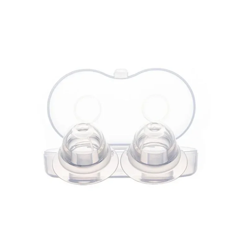 Nipple Sucking Corrector Nipple Aspirator Puller Shaper Feeding Sucking for Flat Inverted Nipples Treatment Redress Correction Niplette Attractor 1 Set