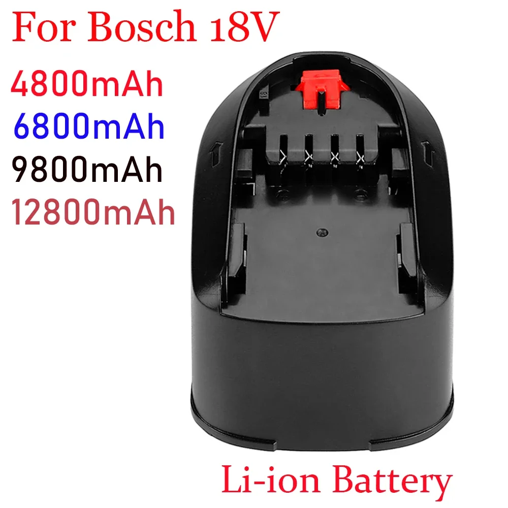

18V 12800mAh Li-Ion Battery Brand New for Bosch 18V PBA PSB PSR PST Bosch Home, Garden Tools (Only for TypC) AL1830CV AL1810CV