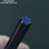 Carbide Reamer CNC Machine Hole Deburring Tool Blue Coating HRC65 Lath Cutter Drill Stainless Steel Hard Steel 4mm 6mm 8mm 1PCS 6