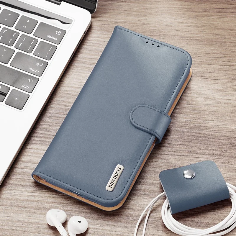 For Samsung Galaxy S21 Ultra S21 Plus Case DUX DUCIS PU Leather Flip Stand Protective Cover with Card Slot