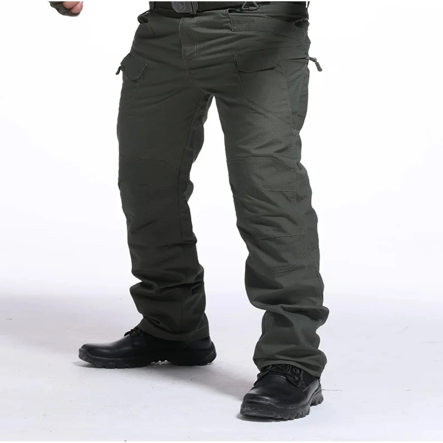 New Tactical Cargo Pants Men Combat SWAT Military Pants Cotton Many Bolsos Stretch Flexible Casual Trousers Male